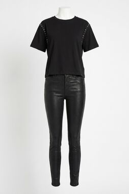 NEW THE KOOPLES t-shirt with studs in black